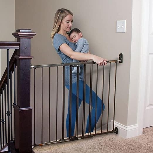 Toddleroo by North States 47.85" Wide Easy Swing & Lock Baby Gate