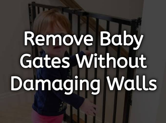 Remove Baby Gates Without Damaging Walls