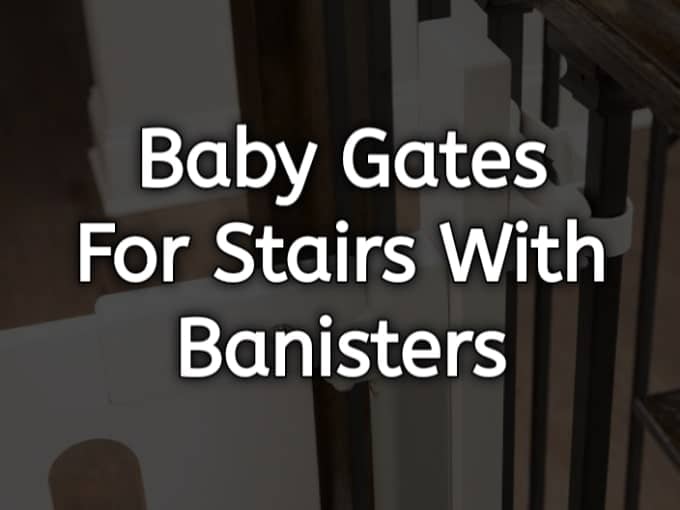 Baby Gates for Stairs with Banisters