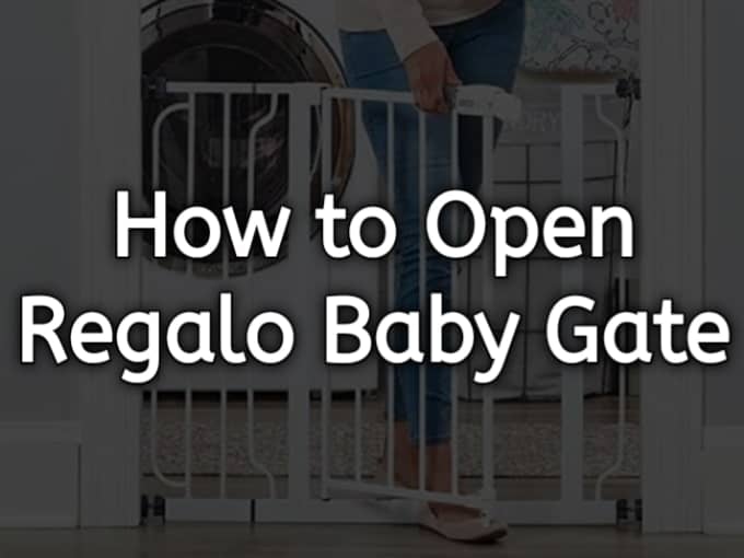 How to Open Regalo Baby Gate