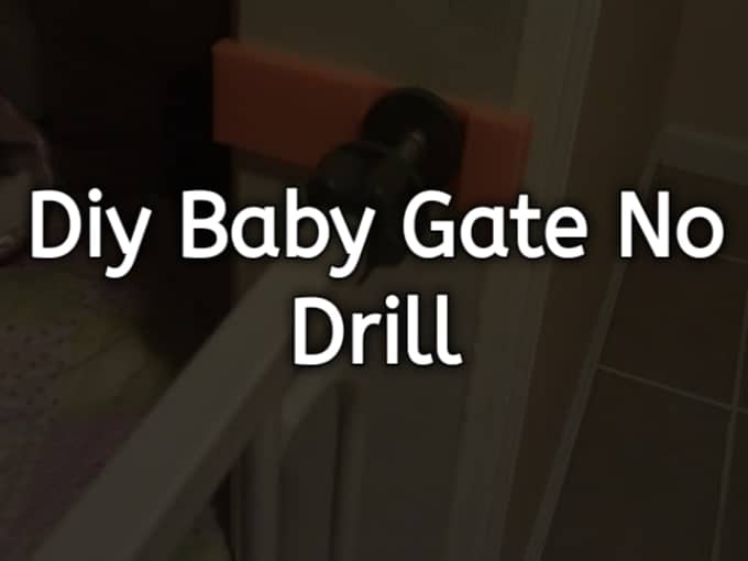 DIY Baby Gate No Drill